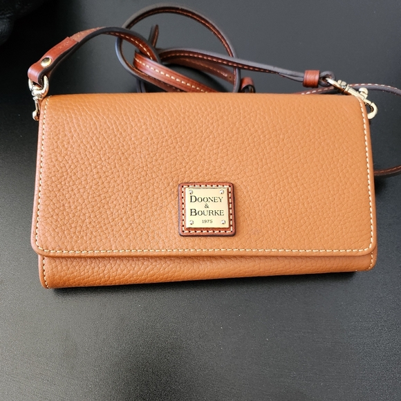 Dooney Brown Crossbody Wallet - Picture 13 of 13